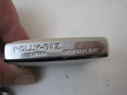 2 Lighters including Playboy and Polly-Gaz Powerflame Japan, 4 oz