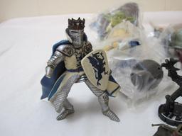 Lot of Miniatures and Misc. Toys including Hero Clix, Papo, Wizards Military Minis, and more