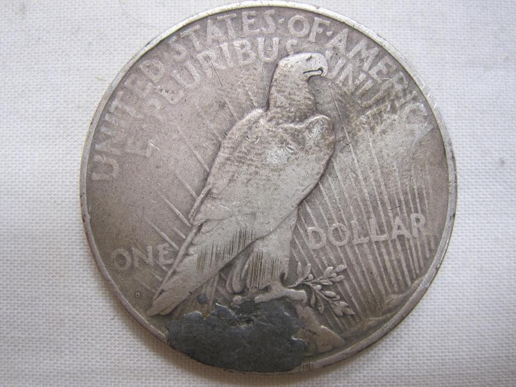 Two silver dollars, 1922 and 1926, 52.7 g