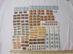 Lot of US 13 Cent Postage Stamps including Energy Conservation, US Bicentenial Stamps, Captn James