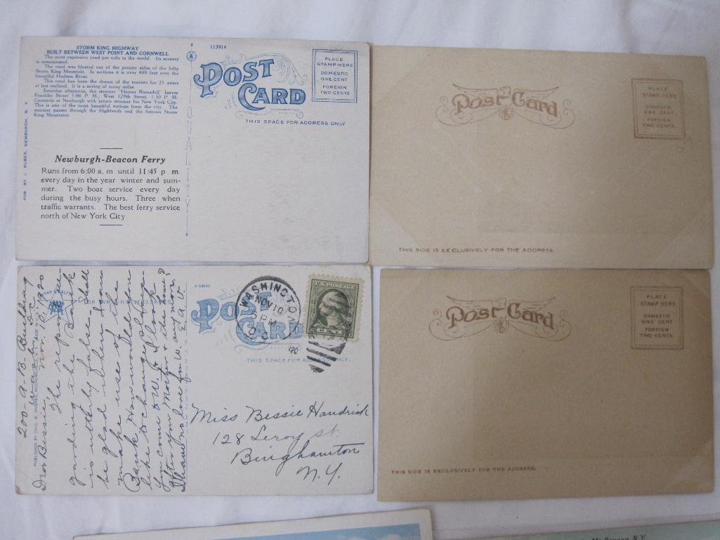 Lot of Vintage Postcards from Hudson River Valley and West Point NY, 7 oz