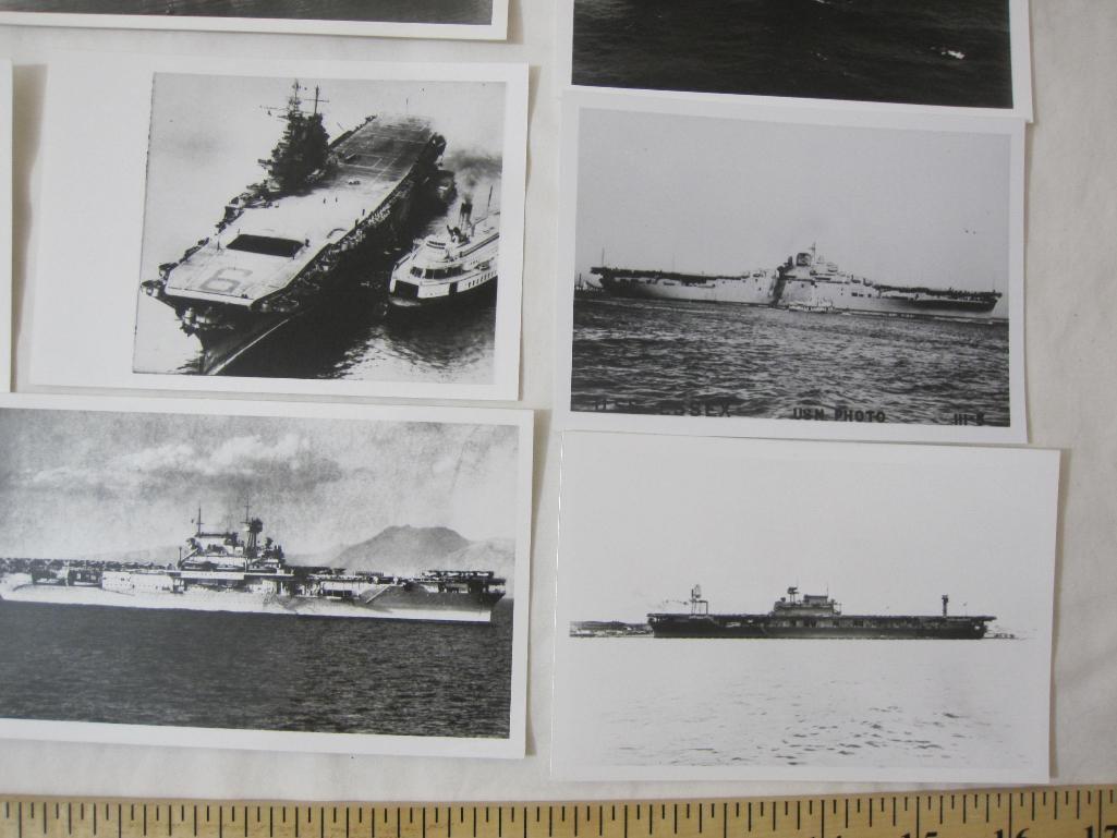 Lot of 12 vintage Warships, including Boxer, Coral Sea, Essex and Franklin, 2 oz