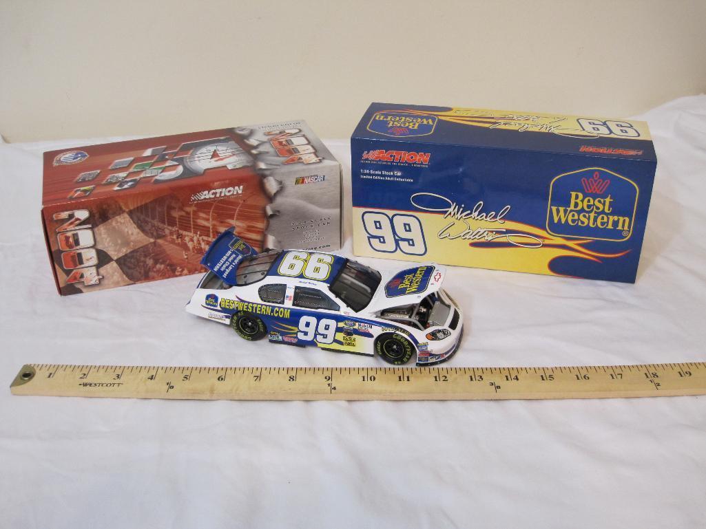 NASCAR Michael Waltrip #99 Best Western 2004 Monte Carlo, NIB, 1 lb 10 oz