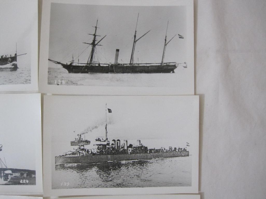 Assorted lot of German Warships, including Ironclads Kaiser and Kaiser Max and others, 2 oz