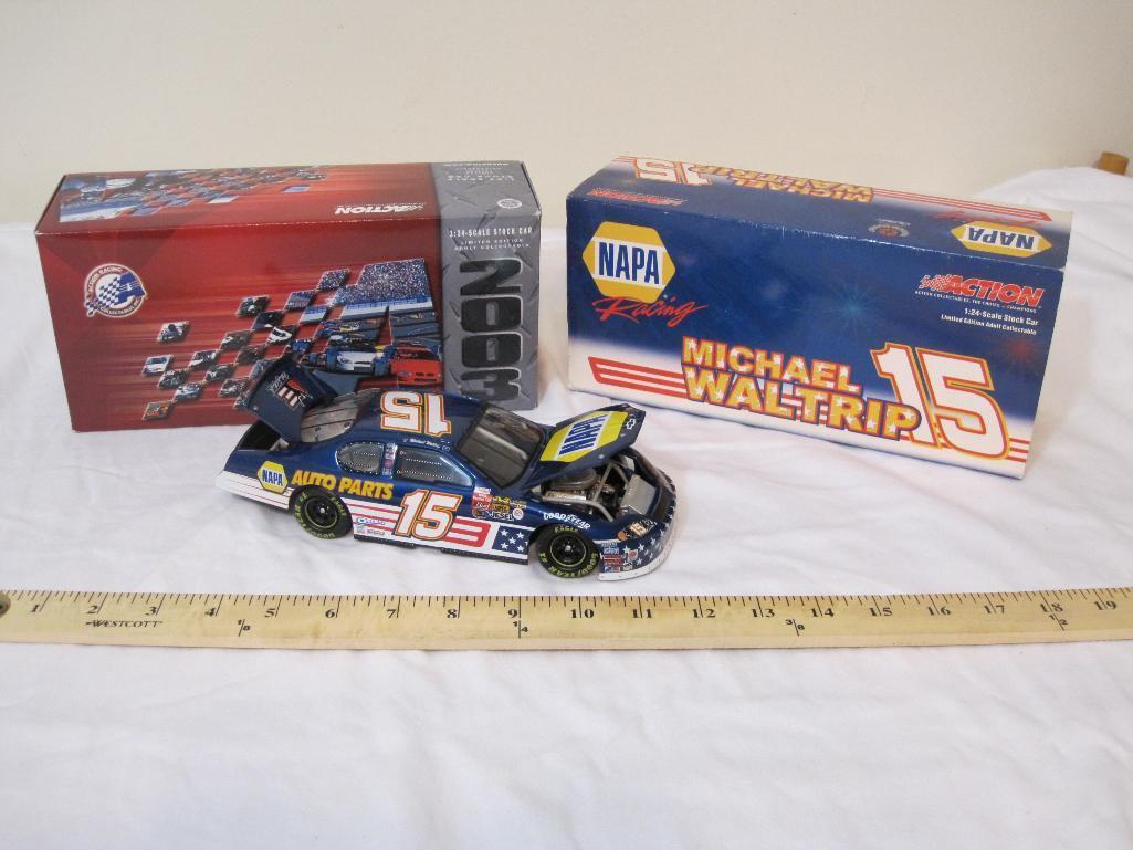 NASCAR Michael Waltrip #15 NAPA/Stars & Stripes 2003 Monte Carlo 1:24-scale Stock Car, NIB, 1 lb 11