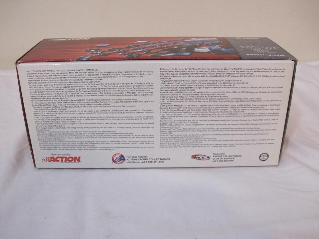 NASCAR Michael Waltrip #15 NAPA/Stars & Stripes 2003 Monte Carlo 1:24-scale Stock Car, NIB, 1 lb 11