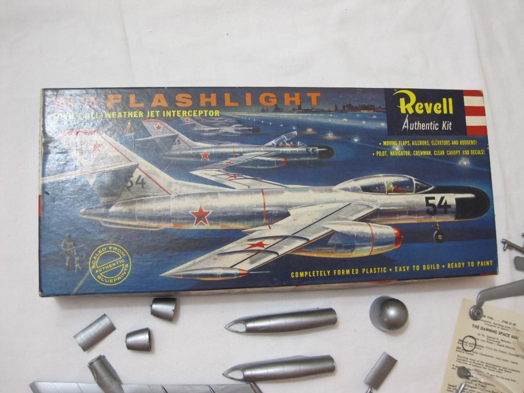 Revell Yak-25 Flashlight Soviet All-Weather Jet Interceptor Plastic Model Kit, unassembled in