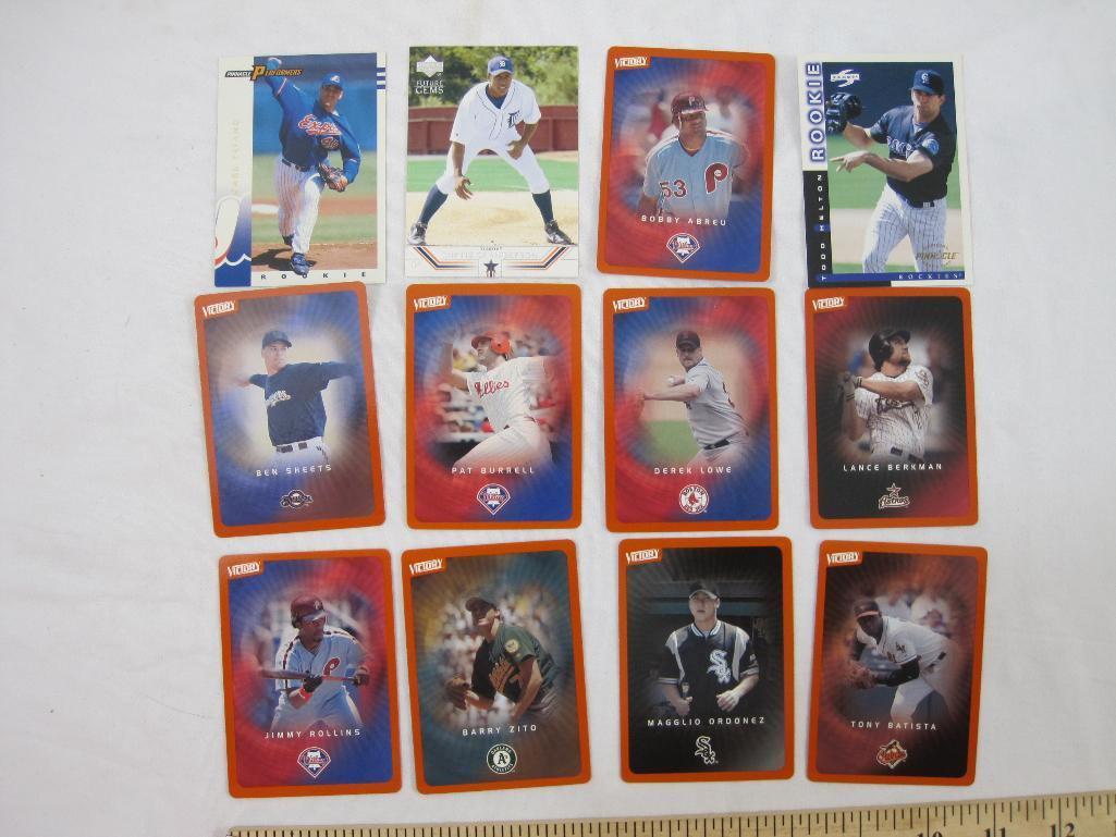 Lot of Assorted Baseball Cards from various brands and years including Nomar Garciaparra, Roy