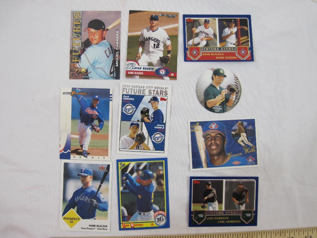 Lot of Assorted Baseball Cards from various brands and years including Nomar Garciaparra, Roy