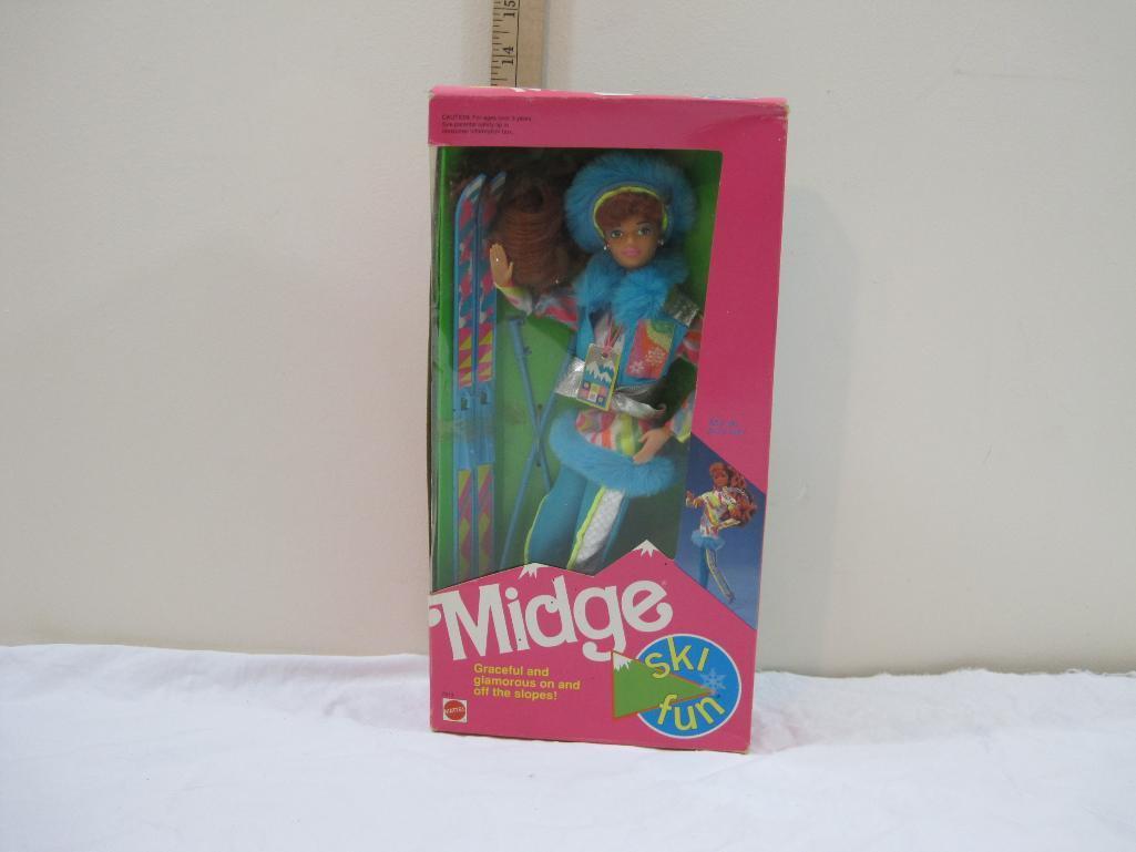 Ski Fun Midge Doll, 1991 Mattel, new in original box, 14 oz