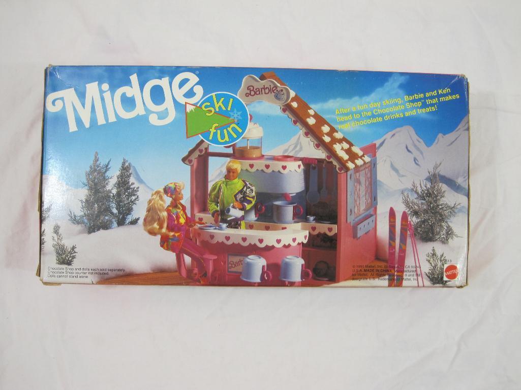 Ski Fun Midge Doll, 1991 Mattel, new in original box, 14 oz