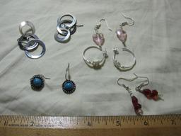 Lot of Fashion Earrings, 1oz