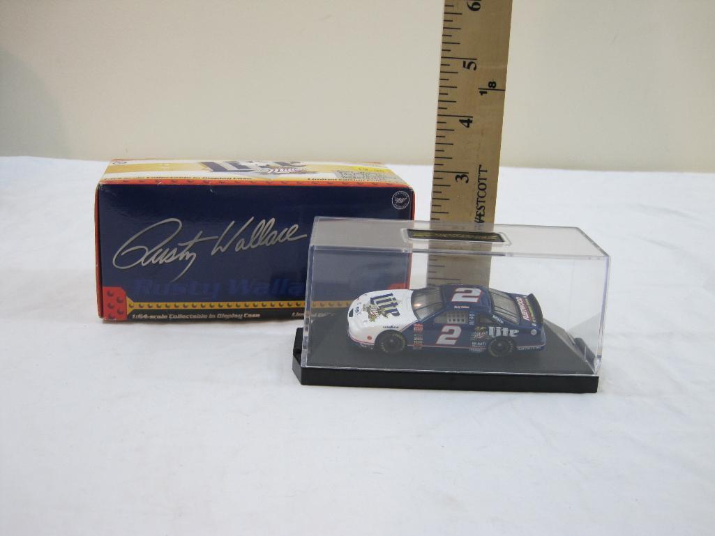 Rusty Wallace #2 Miller Lite 1997 Thunderbird Limited Edition 1:64 scale Collectable in Display