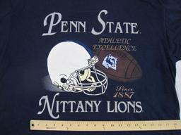 Penn State Nittany Lions T-Shirt, Delta Cotton XL, 7 oz