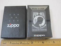 NEW POW MIA You are not forgotten Zippo Lighter, 3 oz