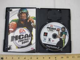 EA Sports NCAA Football 2003 PlayStation 2 Game, 2002, 6 oz