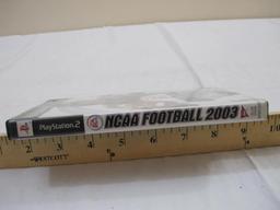 EA Sports NCAA Football 2003 PlayStation 2 Game, 2002, 6 oz