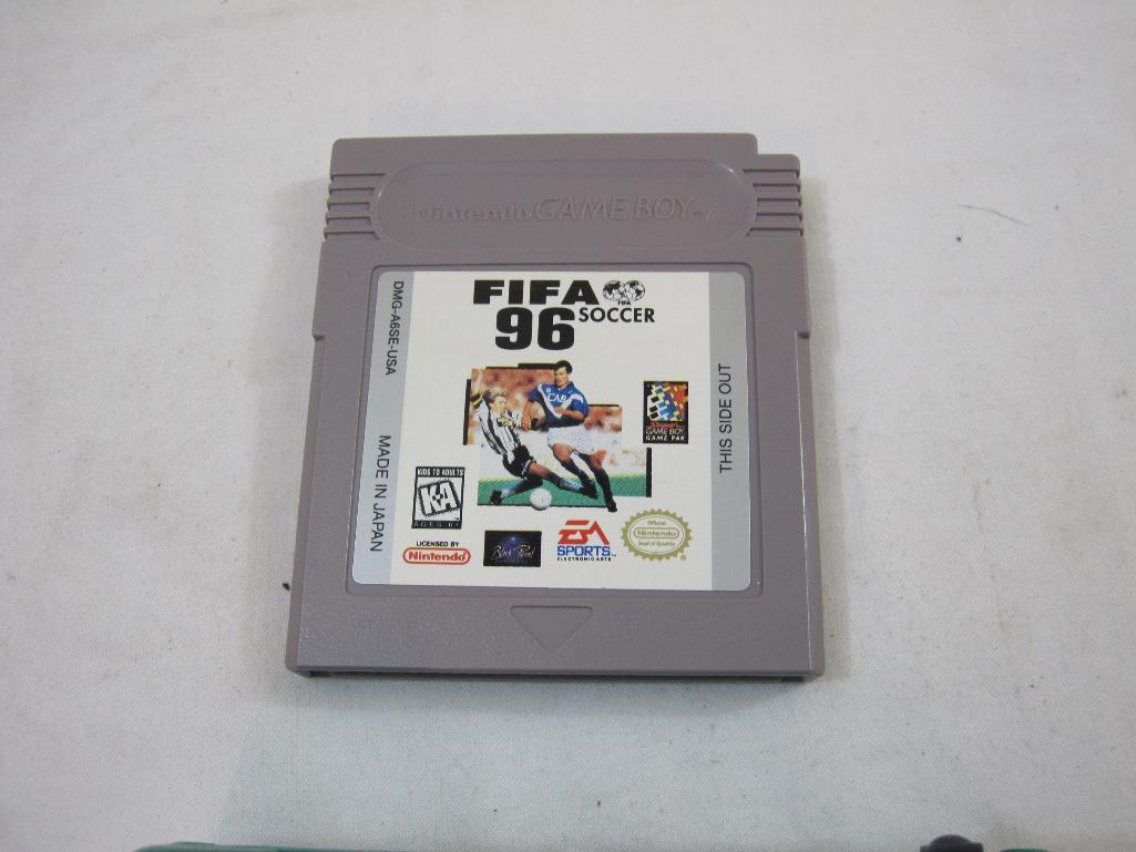 Nintendo GAME BOY Handheld Gaming System with FIFA Soccer 96 Game, system does not turn on, 9 oz