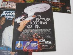 Lot of Star Trek Magazines including Star Trek Deep Space Nine Volume 4 1993, Star Trek The Official