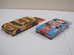 Two Sets of Traks collectible Race Cards including Kodak Ernie Irvan Team Set and 20 Years of