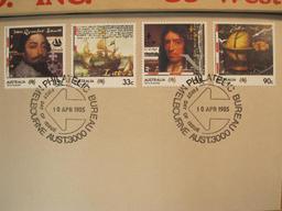 Lot of Australian commemorative stamps