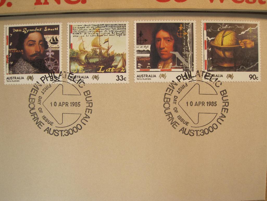 Lot of Australian commemorative stamps