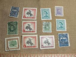 Lot of mostly unused Uruguay postage stamps