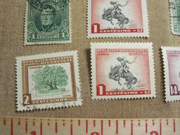 Lot of mostly unused Uruguay postage stamps