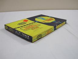 Aurora HO Scale Slot Track No. 1503 9 Inch "Y" Track in original box, 2 pieces, 1967 Aurora