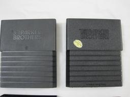 FOUR Vintage ATARI 2600 Games including Space Attack, Spider-Man, Frogger, and GI Joe Cobra Strike,