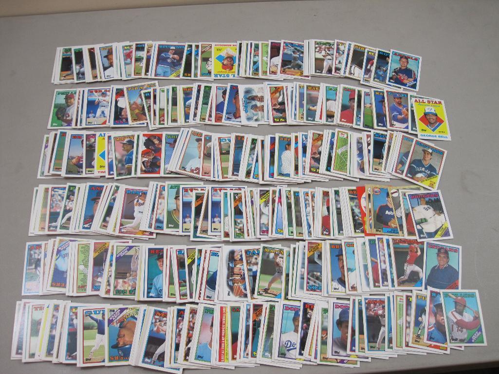 Lot of 1988 Topps Baseball Cards, 2 lbs 2 oz