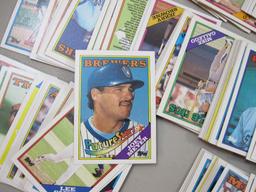 Lot of 1988 Topps Baseball Cards, 2 lbs 2 oz