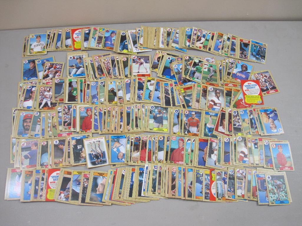 Lot of 1987 Topps Baseball Cards, 2 lbs 4 oz