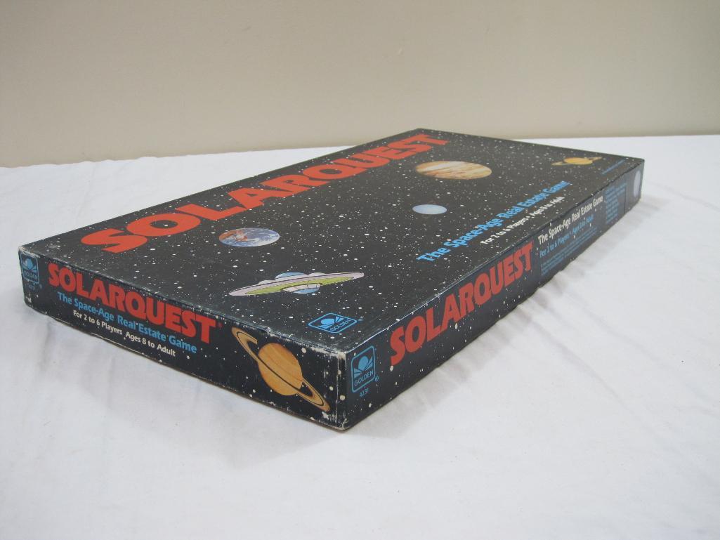 Solarquest The Space-Age Real Estate Game, 1986 Western Publishing Company, 2 lbs 8 oz