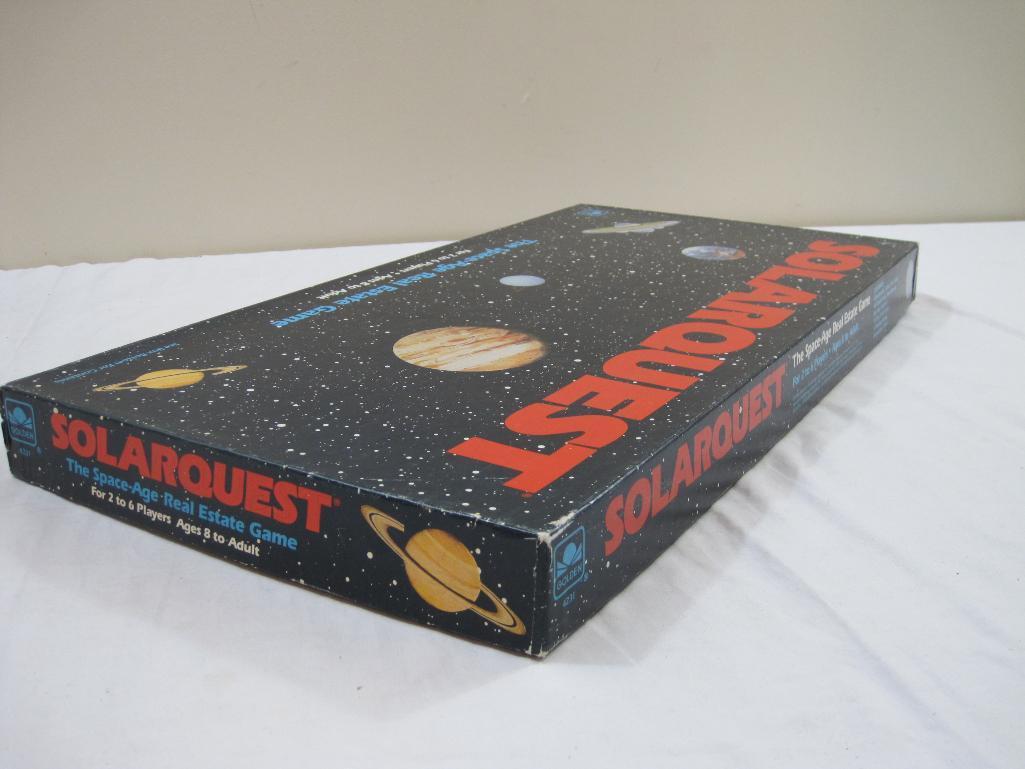 Solarquest The Space-Age Real Estate Game, 1986 Western Publishing Company, 2 lbs 8 oz