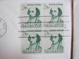 Lot of 5 mid 1960s First Day of Issues, including Albert Gallatin and Canadian House of Commons in