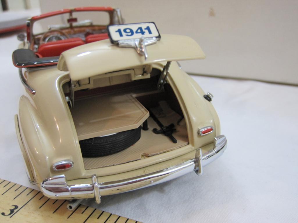 1941 Chevrolet Special DeLuxe Diecast Model Car, The Danbury Mint, in original box, 2 lbs 1 oz