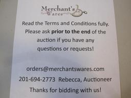 PICK UP ONLY - We will not ship items in this auction. Items in this auction must be picked up on