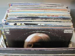 Box Lot of Vinyl Record Albums, Rock, Bowie, Mellencamp and more, over 30 albums #35