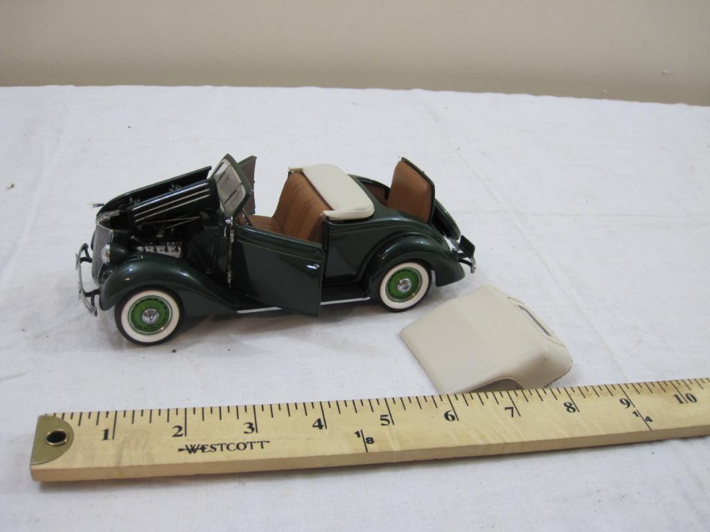 1938 Ford Diecast Model Car, Franklin Mint Precision Models, no box, 1 lb