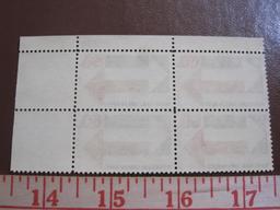 Block of 4 1971 60 cent Special Delivery US postage stamps, Scott # E23