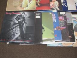 Lot of 25+ vinyl records including Barry Manilow, Dean Martin, Nils Lofgren and more - does not come