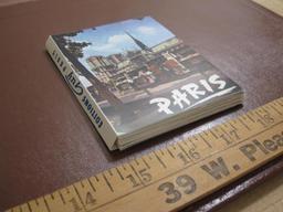 4 small Paris souvenir photo booklets, one specifically on Notre Dame de Paris