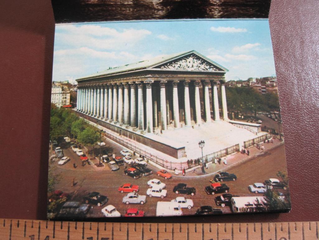 Four small souvenir photo booklets of Paris