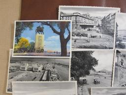 Lot of approximately a half dozen unused vintage post cards depicting scenes of Italian cities