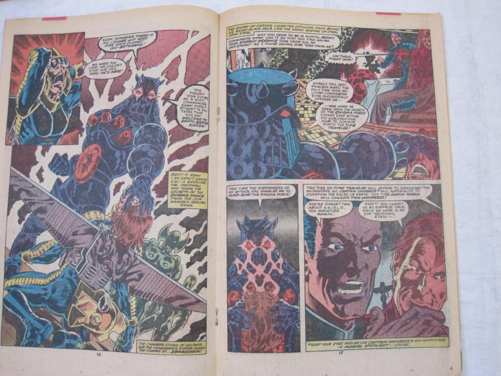 Five The Micronauts Comics Books Issues No. 22-26 (October 1980-February 1981), Marvel Comics Group,