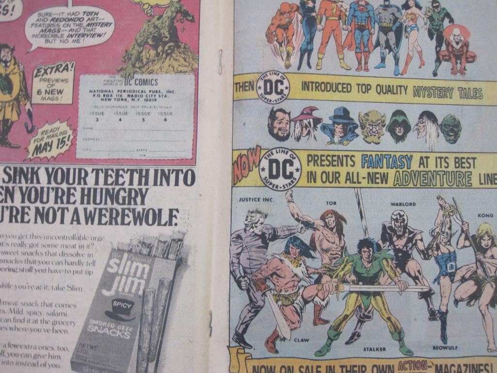 Five Issues of Beowulf Dragon Slayer Comic Books, No. 1-4 & 6, May 1975-March 1976, comics have some