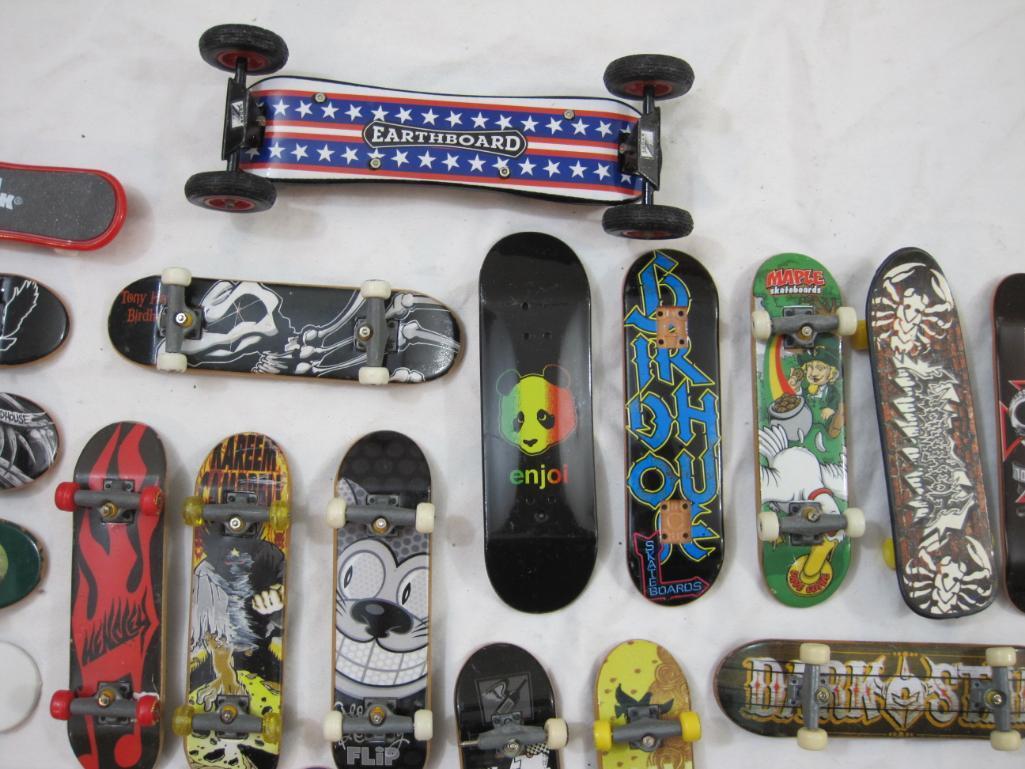 Toy Skateboard Lot including course, Tech Deck Skateboards, Bikes, and more, 4 lbs