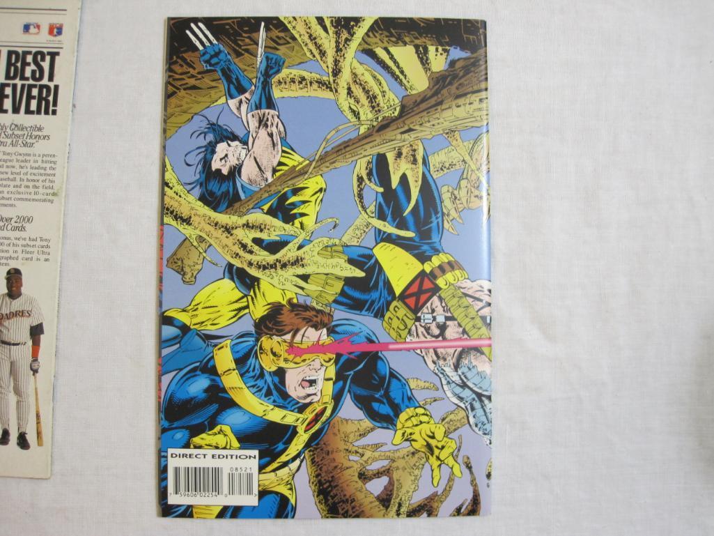 Lot of 4 Marvel Comics including Wolverine No. 85, Bishop NO. 1, X Universe No. 2, and Nick Fury,