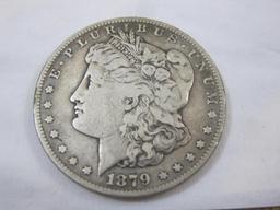 1879 S Morgan Silver Dollar, 26.2 g